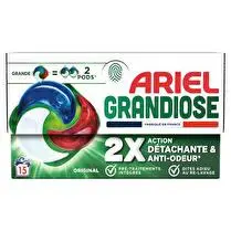 Ariel, Capsules lessive grandiose original 15D