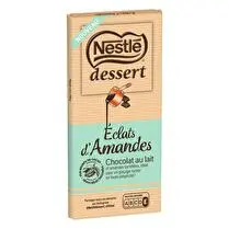 Nestlé, Tablette dessert chocolat lait amande
