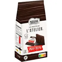 recettes de l'atelier Nestlé, Carrés noir 70%