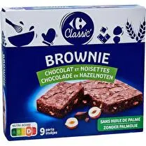 Carrefour, Brownie chocolat et noisettes