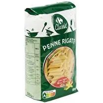 Carrefour, Pâtes penne rigate