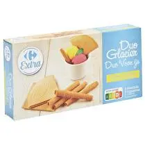 Carrefour, Assortiment Duo glacier composé d'éventails et cigarettes