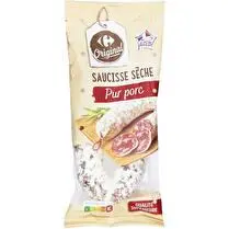 Carrefour, Saucisse sèche pur porc