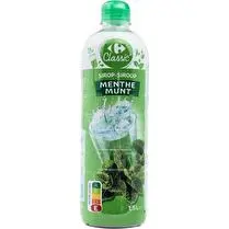 Carrefour, Sirop Menthe