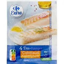 Carrefour, dos cabillaud