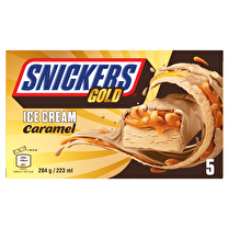 Snickers, Barres glacées caramrl gold