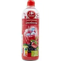 Carrefour, Sirop Grenadine