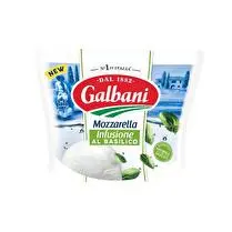 Galbani, Mozzarella infusée au basilic