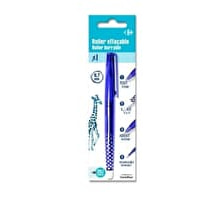 Carrefour, Stylo roller effaçable bleu pointe moyenne