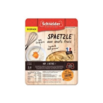 Schneider, Spaetzle aux oeufs frais - 600 g + 25% offerts