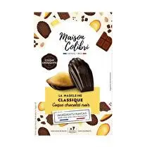 Maison Colibri, Madeleine classique coque chocolat noir