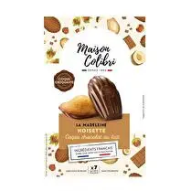 Maison Colibri, Madeleine noisette coque chocolat lait