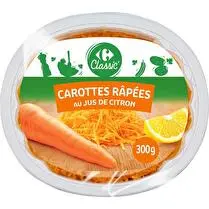 Carrefour, Carottes râpées