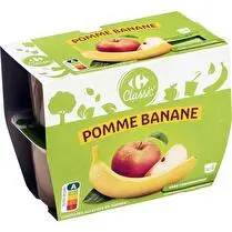 Carrefour, Compote pomme banane