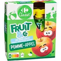 Carrefour, Compotes pomme sans sucres ajoutés