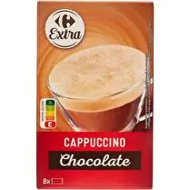 Carrefour, Cappuccino Soluble Chocolat