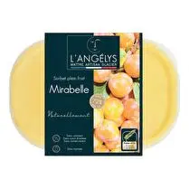 L'angelys, Sorbet plein fruit mirabelle