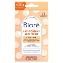 Biore, Patchs 3 en 1 Anti-boutons - 15 g