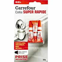 Carrefour, Colle instantanée gel