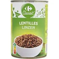 Carrefour, Lentilles