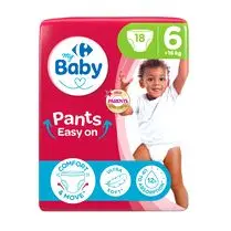 Carrefour, Couches-culottes taille 6 +16 kg