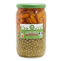 Carrefour, Petits pois carottes extra-fins
