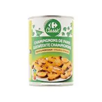 Carrefour, Champignons de Paris pieds & morceaux