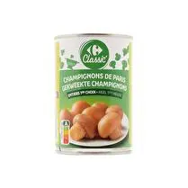 Carrefour, Champignons de Paris entiers 1er choix