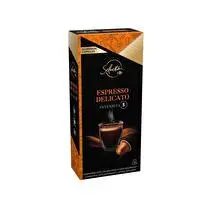 Carrefour, Café Capsules Espresso Delicato Intensité 5 Compatible Nespresso