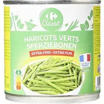 Carrefour, Haricots verts extra-fins