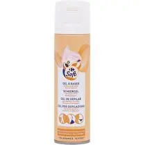 Carrefour, Gel à Raser Femme Beurre de Karité Parfum Abricot - spray de 200ml