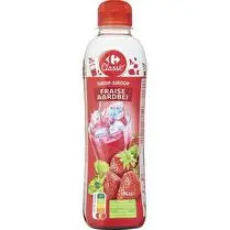Carrefour, Sirop  Fraise