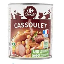 Carrefour, Plat cuisiné cassoulet