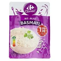 Carrefour, Riz micro-ondes basmati 1mn30