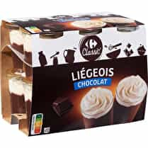 Carrefour, Liégeois chocolat
