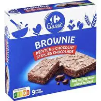 Carrefour, Brownie pépites de chocolat