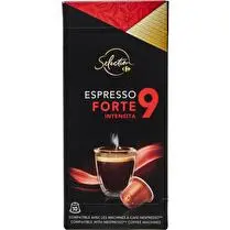 Carrefour, Café Capsules Expresso Corsé Intensité 9 Compatible Nespresso