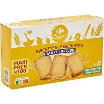 Carrefour, Biscottes nature x100