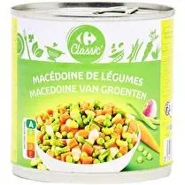 Carrefour, Macédoine de légumes
