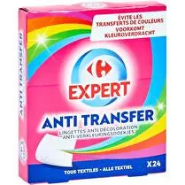 Carrefour, Lingettes anti transfert de couleurs