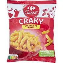 Carrefour, Biscuits apéritifs Craky cacahuète