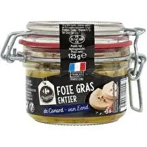 Carrefour, Foie gras de canard entier