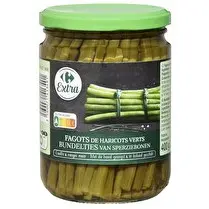 Carrefour, Fagots de haricots verts