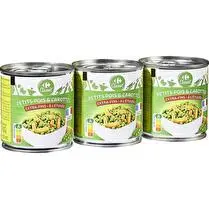 Carrefour, Petits pois & carottes extra fins