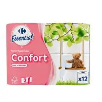 Carrefour, Papier Toilettex12 Crf