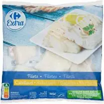 Carrefour, Filets de cabillaud le sachet de 600g