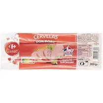 Carrefour, Cervelas pur porc