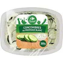 Carrefour, Concombres au fromage blanc