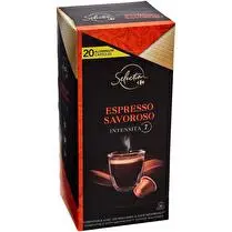 Carrefour, Café Capsules Espresso Intensité 7 Compatible Nespresso