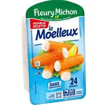 Fleury michon, 24 Bâtonnets Surimi Le Moelleux